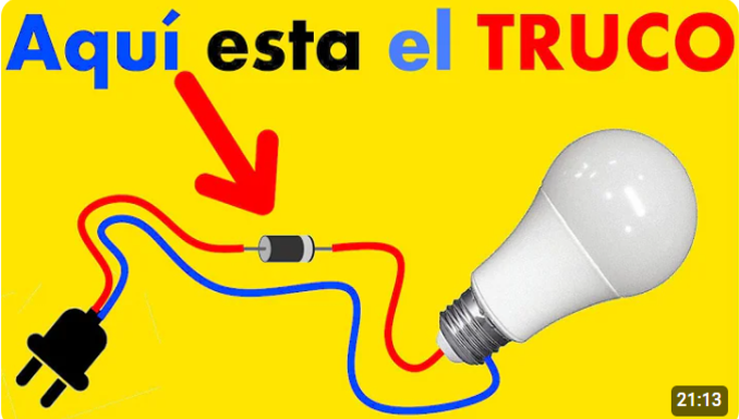 Como lograr que los focos LEDs de mala calidad nunca se danien